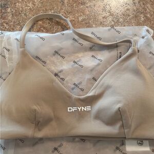 DFYNE Tan Sports Bra